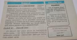 7 Şubat 1997-Orijinal Takvim Yaprağı-Doğum Günü-Söz,Nişan,Nikâh,Düğün ve Önemli Günler Hediyesi-Hicret Takvimi-Ayet(Hadis)--Yeniçeltek'te Grizu Patlaması,66 İşçi Öldü(1990)-Muhakkak Ay'a Gideceksiniz-Boşanmak-Esma'ül Hüsna'dan-İmam-ı Şafi