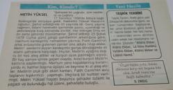 23 Şubat 1997-Orijinal Takvim Yaprağı-Doğum Günü-Söz,Nişan,Nikâh,Düğün ve Önemli Günler Hediyesi-Hicret Takvimi-Ayet(Hadis)-(Tİrmizi/Daavat/99)-Metin Yüksel'in Şehadeti(1979)-Metin Yüksel-Teşrik Tekbiri