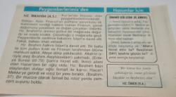 24 Mart 1997-Orijinal Takvim Yaprağı-Doğum Günü-Söz,Nişan,Nikâh,Düğün ve Önemli Günler Hediyesi-Hicret Takvimi-Ayet(Hadis)-(Bakara-154)-Harun Reşit'in Vefatı(809)-Hz.İbrahim(A.S)-Ümmü Gülsüm(R.Anha)-Hz.Ömer(r.a.)
