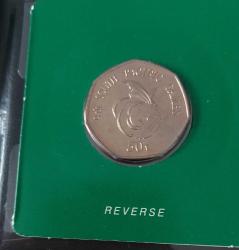 1991 PAPUA YENİ GİNE 50 TOEA 9.GÜNEY PASİFİK OYUNLARI ORİJİNAL KABINDA MADENİ PARASI 1PP1RR1 ÇOK NADİRDİR