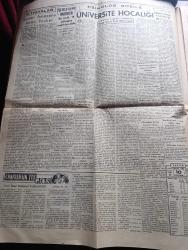 Yeni Sabah Gazetesi - Turkish Newspaper - 10 Mart 1949 - Akdeniz paktı ve Sovyet endişeleri - Dışişleri bakanımız Necmettin Sadak'ın mühim beyanatı fotoğraf - Kenan Öner bugün toprağa veriliyor fotoğraf - Başbakan Şemsettin Günaltay Millet Partisine taziyede bulundu - Sütlüce'de infilak hadisesi - merhum İbrahim Ali cenazesi yarın öğlen merasim ile defin ediliyor fotoğraf - kartacayı yıkmalı yazan Ulunay - Ticaret ve ekonomi bakanı Cemil Sait Barlas'ın demeci - Filistin'de yeniden çarpışmalar başladı - Romanya'nın Kızıl kadın bakanı Anne Pauker - psikolog gözüyle üniversite hocalığı yazan Sabri Esat Siyavuşgil - ömrümün tek gecesi yazan Esat Mahmut Karakurt Yazı Dizisi - Türkiye Avusturya milli maçı - porsuk barajı davası - Birinci ve ikinci İsrail Devleti yazan Cemal Yener - İkbal kalfanın mirası yazan Behçet Sefa Yazı Dizisi - radyo programı - İstanbul belediyesi şehir tiyatrosu dram kısmında karanlık komedi kısmında paydos oyunu - S. Suraski ve mahdumları kumaşları