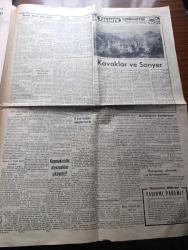 Yeni Sabah Gazetesi - Turkish Newspaper - 10 Mart 1949 - Akdeniz paktı ve Sovyet endişeleri - Dışişleri bakanımız Necmettin Sadak'ın mühim beyanatı fotoğraf - Kenan Öner bugün toprağa veriliyor fotoğraf - Başbakan Şemsettin Günaltay Millet Partisine taziyede bulundu - Sütlüce'de infilak hadisesi - merhum İbrahim Ali cenazesi yarın öğlen merasim ile defin ediliyor fotoğraf - kartacayı yıkmalı yazan Ulunay - Ticaret ve ekonomi bakanı Cemil Sait Barlas'ın demeci - Filistin'de yeniden çarpışmalar başladı - Romanya'nın Kızıl kadın bakanı Anne Pauker - psikolog gözüyle üniversite hocalığı yazan Sabri Esat Siyavuşgil - ömrümün tek gecesi yazan Esat Mahmut Karakurt Yazı Dizisi - Türkiye Avusturya milli maçı - porsuk barajı davası - Birinci ve ikinci İsrail Devleti yazan Cemal Yener - İkbal kalfanın mirası yazan Behçet Sefa Yazı Dizisi - radyo programı - İstanbul belediyesi şehir tiyatrosu dram kısmında karanlık komedi kısmında paydos oyunu - S. Suraski ve mahdumları kumaşları