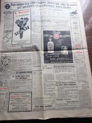 Yeni Sabah Gazetesi - Turkish Newspaper - 10 Mart 1949 - Akdeniz paktı ve Sovyet endişeleri - Dışişleri bakanımız Necmettin Sadak'ın mühim beyanatı fotoğraf - Kenan Öner bugün toprağa veriliyor fotoğraf - Başbakan Şemsettin Günaltay Millet Partisine taziyede bulundu - Sütlüce'de infilak hadisesi - merhum İbrahim Ali cenazesi yarın öğlen merasim ile defin ediliyor fotoğraf - kartacayı yıkmalı yazan Ulunay - Ticaret ve ekonomi bakanı Cemil Sait Barlas'ın demeci - Filistin'de yeniden çarpışmalar başladı - Romanya'nın Kızıl kadın bakanı Anne Pauker - psikolog gözüyle üniversite hocalığı yazan Sabri Esat Siyavuşgil - ömrümün tek gecesi yazan Esat Mahmut Karakurt Yazı Dizisi - Türkiye Avusturya milli maçı - porsuk barajı davası - Birinci ve ikinci İsrail Devleti yazan Cemal Yener - İkbal kalfanın mirası yazan Behçet Sefa Yazı Dizisi - radyo programı - İstanbul belediyesi şehir tiyatrosu dram kısmında karanlık komedi kısmında paydos oyunu - S. Suraski ve mahdumları kumaşları