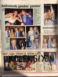 HAFTA SONU EXTRA DERGİSİ - DOĞUM GÜNÜ HEDİYESİ (TURKİSH - NEWSPAPER) - 3 TEMMUZ 1992 - SAYI: 27 - TAM TAKIM 8 SAYFADIR -Billur Kalkavan-Savaş Karakaş-Erdoğan Karakaş-Cem Özer-Didem Talu-Eren Talu-Fem Güçlütürk-Alp Ergün-Burcu Mısırlı-Sibel Özocak-Yavuz Eren-Demet Karaca-Evren Doğu-Nejat Arseven-Düriye Arseven-Can Üstüngel-Yasemin Üstüngel-Emel Yavuzlar-Evrim İnger-Hakan Akarsu-İdil Hamzadı-Öykü Serter-İpek Gür-Ebru Yılmaz-Deniz Kara-Merve Kara-Feryal Gülman-Kemal Gülman-Charles Jourdan-Louis Feraud-Anna Clain-Zehra Kavrakoğlu-Güzin Dinçkök-Nermin Basa-Seyfi Basa-Raif Dinçkök-Ayşe Demir-Çiğdem Demir-Tülay Haybat-Hülya Bozkurt-Rauf Arbel-Zehra Arbel-Ülkü Ucalp-Argun Ucalp-Merih Gürkaynak-Mişlin Morova-Ayseli Togay-Adnan Gürkaynak-Melis Altan-Yasemin Altan-Bülent Altan-Sema Guvan-Haldun Guvan-Nihat Boytuzun-Lili Garih-Üzeyir Garih-İshak Alaton-Hepsen Boytuzun-Malik Yolaç-İnci Büke-Mustafa Sadıkoğlu-Ayşe Sadıkoğlu-Ebru Özgen-Sabiha Okay-Levent Özkan-Mehpare Özkan-Ümit Özkan-Yasemin Özkan-S