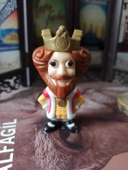 burger king kral figür 8 cm