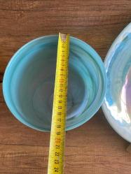 El Yapımı Üfleme Cam Vazo Sunumluk