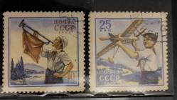 1958 YILI RUSYA İZCİLİK TAM SERİ DAMGALI  ŞARNİYERSİZ