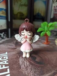 melek figürlü anahtarlık & 6 cm