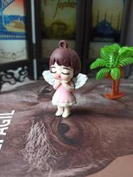 melek figürlü anahtarlık & 6 cm