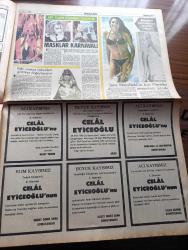 Milliyet Gazetesi - Turkish Newspaper - 27 Mart 1983 - Hoş Sadâ yazan Mehmet Barlas Başmakale - taksisini satan 3 yıl taksi alamayacak - koalisyonsuz bir iktidar - Türk temsilcilikleri Ermeni terörüne karşı uyarıldı - bir Fransız firması ülkemizi Eurovision'da temsil edecek opera adlı eseri plak yapmak istiyor - Kara paralar bir günde aklanacak - Ajda Pekkan folklorcularla saz çaldı fotoğraf - bugün 27 Mart Dünya tiyatro günü yazan Haldun Taner - sınav yazan Altan Öymen - Cumhurbaşkanı Kenan Evren ağaç dikerek topraklarımıza sahip çıkalım dedi - İsmail dümbüllü ödülü Altan Erbulak'a verilecek - Dallas dizisi - Abdülcanbaz çizen Turhan Selçuk - sarışın bomba Jane Mansfield'in kızı Mariska annesinin izinde fotoğraf - Ferhan Şensoy aşkın gözüne gözlük - haftanın sanat olayları - İzmir at yarışları programı - Ne Fenerbahçe yandı ne Beşiktaş 1 1 - Stattaki İstanbul TV'deki İstanbul yazan İslam Çupi - korkak Beşiktaş güçsüz Fenerbahçe yazan Can Bartu -  Galatasaray Bolu'da kükredi