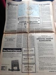 Milliyet Gazetesi - Turkish Newspaper - 11 Ekim 1983 - helva meselesi yazan Mehmet Barlas Başmakale - milliyet Mehmet Ali Ağca'nın doktoru Ferracutl ile konuştu - Turgut Özal kebanı da halka satacağız - Mehmet Ali Ağca sorguya çekildi - Maliye Bakanı Adnan Başer Kafaoğlu katsayı 40 olursa bütçe açık verir - Güney Kore Kenan Evren'e suikast girişimi komünist tertibidir dedi - K Ç grubu yarım milyar ödemeye mahkum oldu - fanatik sağcı Almanlar Türklere savaş açıyor - Bülent Ecevit ve 133 eski CHP'li parlamenterin yurt dışına çıkış yasağı kaldırıldı - Türk'ün dostu kimdir Attila İlhan - seçime doğru - Trabzonlu falcı Kaya Ersin Seçimi Turgut Sunalp kazanacak dedi - tarikattan edebiyata Yakup Kadri Karaosmanoğlu Yazan İlhami Soysal - halk müziğinin ünlü sesi huri Sapan Evliya Çelebi oldu - Fenerbahçe Kocaeli maçında kırmızı kart gören Engin Verel - kadro dışı bıraktıkları Cem Pamiroğlu için Stankoviç Mesut Dizdar ve Ali Şen ayrı ayrı konuştu - Türkiye liginde haftanın takımı Zonguldakspor