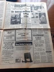 Milliyet Gazetesi - Turkish Newspaper - 11 Ekim 1983 - helva meselesi yazan Mehmet Barlas Başmakale - milliyet Mehmet Ali Ağca'nın doktoru Ferracutl ile konuştu - Turgut Özal kebanı da halka satacağız - Mehmet Ali Ağca sorguya çekildi - Maliye Bakanı Adnan Başer Kafaoğlu katsayı 40 olursa bütçe açık verir - Güney Kore Kenan Evren'e suikast girişimi komünist tertibidir dedi - K Ç grubu yarım milyar ödemeye mahkum oldu - fanatik sağcı Almanlar Türklere savaş açıyor - Bülent Ecevit ve 133 eski CHP'li parlamenterin yurt dışına çıkış yasağı kaldırıldı - Türk'ün dostu kimdir Attila İlhan - seçime doğru - Trabzonlu falcı Kaya Ersin Seçimi Turgut Sunalp kazanacak dedi - tarikattan edebiyata Yakup Kadri Karaosmanoğlu Yazan İlhami Soysal - halk müziğinin ünlü sesi huri Sapan Evliya Çelebi oldu - Fenerbahçe Kocaeli maçında kırmızı kart gören Engin Verel - kadro dışı bıraktıkları Cem Pamiroğlu için Stankoviç Mesut Dizdar ve Ali Şen ayrı ayrı konuştu - Türkiye liginde haftanın takımı Zonguldakspor