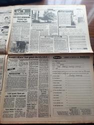 Milliyet Gazetesi - Turkish Newspaper - 28 Kasım 1982 - biraz sabır yazan Mehmet Barlas - Kenan Evren kars'tan göçü birlikte durdurduk dedi - Bülent Ulusu Yunanistan taahhütlerini çiğniyor - Jaruzelski Papa ile Walesa için pazarlık yapıyor - sağda milliyetçi bir parti oluşturulacak - Antonov ile Mehmet Ali Ağca yüzleştirilecek - ligde 7 yıldan beri Trabzonspor'a yenemeyen Fenerbahçe karşılaşmadan 4-2 Galip ayrıldı fotoğraf - silah mafyasının Türkiye'deki şefi Abuzer Uğurlu fotoğraf - Devrimci Kurtuluş üyesi 29 militan yakalandı fotoğraf - Turhan Selçuk karikatür - Nejat Eczacıbaşı Bir Türk'ün ilaç fabrikası kurması düşünülemezdi - Seyyal Taner bu akşam teleskopta - Selçuk Yula'nın Trabzon kalesinde 3 golü var - milli takım menajeri Erdoğan Şenay fotoğrafçılığa özendi fotoğraf - Fenerbahçe İtalya Selçuk Yula da Rossi idi - Beşiktaş Bursaspor ile Galatasaray Ankaragücü ile oynuyor - gollerin dışında güzel hareket göremedim yazan Yasin Özdenak - 7 yıllık bekleyişin sonu yazan İslam Çupi