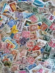 LOT.17 » 223 adet Damgalı Dünya Pulları lotu