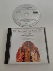 Tallis  –  Mass For Four Voices • Motets  –  Avrupa Basım - CD Albüm