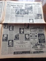 Milliyet Gazetesi - Turkish Newspaper - 4 Aralık 1983 - sabreden derviş yazan Mehmet Barlas Başmakale - başkanlık için 2 aday belli oldu Necmettin Karaduman ve Cahit Karakaş fotoğraf - muhtemel kabine tamamlanıyor - Orgeneral Necdet Üruğ Genelkurmay Başkanı oldu fotoğraf - Kenan Evren güdümlü demokrasi yalanı hüsrana uğradı - Maliye Bakanı Adnan Başer Kafaoğlu Özal'ınki laf bütçede açık yok dedi - seçmenli Özal değişik olacak - TÜSİAD genel başkanı Ali Koçman ve Sakıp Sabancı fotoğraf - Türkan Şoray ile Cihan ünal'ın evlenmelerine yakınları da hayret etti fotoğraf - yılın en sevilen 10 şarkı yarışmasında ödül kazanan Bir Sevgi istiyorum şarkısını Emel Sayın ve Ahmet Özhan söyledi fotoğraf - seçmensiz seçmenli yazan Altay Öymen - devekuşuna mektuplar yazan Haldun Taner - Yunan yönetimi Kıbrıs konusunda NATO'dan çözüm istemeyeceğiz - haftanın sanat olayları - Tevfik Gelenbe tiyatrosu öp babanın elini - Fenerbahçe basketbolda Beşiktaş'ı pençeledi fotoğraf - Eczacıbaşı bayan voleybol