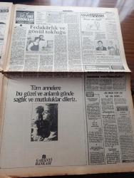 Milliyet Gazetesi - Turkish Newspaper - 8 Mayıs 1983 - yarı şaka yazan Mehmet Barlas Başmakale - Kenan Evren uyardı herkes hizaya gelmeye mecbur - Laleli'deki Washington Otel'de çıkan yangında 36 kişi öldü fotoğraf - Mayısın ilk haftası yazan Altan Öymen - devekuşuna mektuplar yazan Haldun Taner - Bugün anneler günü - Nejat Uygur Maradona Kadıköy sinemasında 6 Mayıs'ta - seçime doğru - Abdülcanbaz çizen Turhan Selçuk - at yarışları - Fenerbahçe Trabzon'u evinde devirdi 4 2 - Karagümrük Birinci Lig'de - Fenerbahçe savunmasının içindeki Trabzon yazan İslam Çupi - Bursaspor Beşiktaş maçı - Beşiktaş kulübü Başkanı Mehmet Üstünkaya taraftar arzu ediyorsa yarın istifa ederiz - kanadalılar Playboy televizyonunu sıkıcı buldu fotoğraf - Galatasaray Ankaragücü maçı - Veli efendi'den haberler - üniversite giriş 1. basamak sınavında ilk sırayı alan Alex Ohannes anne babası ile fotoğraf - Yarın gece Miraç kandili - ABD kongresi'nin tutumu üzerine - yeni bir kuyruklu yıldız dünyaya doğru yaklaşıyor