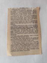 23 Şubat 2009-Orijinal Takvim Yaprağı-Doğum Günü-Söz,Nişan,Nikâh,Düğün ve Önemli Günler Hediyesi-Fazilet Takvimi-Ayet(Hadis)(Hadis-i Şerif, Sünen-i Tirmizi )-Peygamberimiz (s.a.v)'in Veda Hutbesi'ni iradı (632)-Duanın Adabı