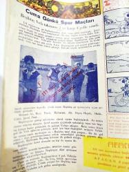 Çocuk Sesi Dergisi - 12 Teşrinisani 1934 / Beşiktaş, Fenerbahçe, İstanbulspor, Vefa Spor