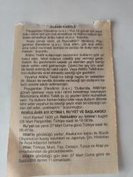 26 Mart 2009-Orijinal Takvim Yaprağı-Doğum Günü-Söz,Nişan,Nikâh,Düğün ve Önemli Günler Hediyesi-Fazilet Takvimi-Ayet(Hadis)(Hadis-i Şerif, Sahih-i Müslim)-(Edirne)Balkan Şehitlerini Anma Günü Çaylak Fırtınası ()- Duanın Kabulü-Rebiulahir Ayı İctima'l Ru'yet ve Başlangıcı