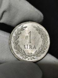 1948 Yılı Gümüş 1 Lira Çil