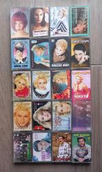 72 adet KASET - SEVİLEN SANATÇILARDAN OLUŞAN KOLEKSİYON