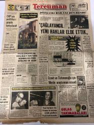 TERCÜMAN GAZETESİ - DOĞUM GÜNÜ HEDİYESİ (TURKISH NEWSPAPPER)  - 30 MART 1976 - SADECE DÖRT SAYFADIR -Melih Esen-Çağlayangil-Ecevit-Türkmenoğlu-Ahmet Kabaklı-Jacques Mornand-Rauf Tamer-Kemal Ilıcak-Güven Taner-Atilla Gökçe-Kemal Belgin-Cihat Yenidoğan-Vehbi Emre-Mehmet Akdağ-Mehmet Yalçın-CHPnin politikası grupta tartışılacak-Lübnanda Oteller Savaşı hızlandı-Dışişleri Bakanı dün döndü-Çağlayangil yeni haklar elde ettik-İngiliz bilgini açıkladı-İlk robotu Türkler yaptı-Müslümanlar Holiday Innden sonra Hilton Otelini de aldı-Batman solcular üniversiteye sahte belgelerle giriyor-Murat için 3 milletin ordusu seferber oldu-Hayat kurtaran ilaç Almanyada bulunup süratle getirilince küçük hasta kurtuldu-Ecevit ve Türkmenoğlu için Meclis araştırması istendi-Gulag Takımadalar yarın başlıyoruz-Sovyetler Birliği bağımsız mı-Çözülen buzlar-Fruko daha güzel-Şok nedir-Hormon tedavisi safra kesini bozar mı-Yıldızınız ne diyor-Türkiyedeki tüm sigortalılara ayda 1000 lira taksitle-Maden mühendisleri aran