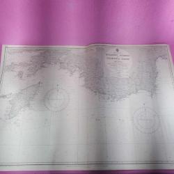 MEDITERRANEAN SEA TURKEY - SOUTH COAST HİSARÖNÜ KÖRFEZİ TO GELİDONYA BURNU INCLUDING ŔODHOS HARİTA