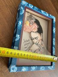 Frida Kahlo Kabartma Tablo