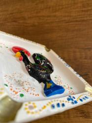 Portugal Horoz  Kül Tablası