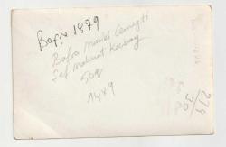 MÜZİK TARİHİ 1978 YILI SAMSUN BAFRA MUSİKİ CEMİYETİ - MAHMUT KOÇBAY SİYAH BEYAZ FOTOĞRAF