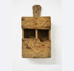 Eski dönem ahşap kaşıklık