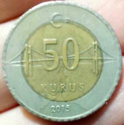 50 KURUŞ, 2015 ÇÇT