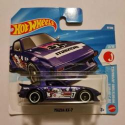 Hot Wheels Mazda RX-7 - Mor - JJJ29