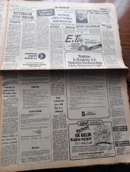 Milliyet Gazetesi - Turkish Newspaper - 6 Mart 1983 - polisi gözetelim yazan Mehmet Barlas Başmakale - AET Türk tişörtüne ambargo koyuyor - Maliye Bakanı Adnan Başer Kafaoğlu kalkma değer vergisi yasası 1985'ten önce uygulanamaz - Eurovision'da Türkiye'yi temsil edecek şarkının Opera olması kimseyi memnun etmedi - şarkıcı Şenay operaya hiç şans vermiyorum fotoğraf - Bulgaristan Bekir Çelenki iade etmiyor - Hacettepe Üniversitesi öğretim üyesi Atalay Yörükoğlu dayak eğitimde başarıyı azaltıyor dedi - Fransızlar belediye seçimleri için bugün sandık başına gidiyor - 43 milyon Alman seçmeni sandık başına gidiyor - devekuşuna mektuplar yazan Haldun Taner - Almanya'da yaz hazırlığı yazan Altan Öymen - hakim ve savcılar 2 yıl staj görecekler - İstanbul forumu - el salvador'da Papa'ya karşı bir suikast planı ortaya çıkarıldı - Selim ileri ölünceye kadar seninim altın kitaplarda  - kaldırım serçesi Gülriz Sururi Engin Cezzar tiyatrosu - Opera şarkısıyla eurovision'a katılacak Çetin Alp