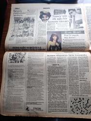 Milliyet Gazetesi - Turkish Newspaper - 3 Nisan 1983 - Bir bildiri üzerine yazan Mehmet Barlas Başmakale - Başbakan Yardımcısı Zeyyat Baykara işçiler endişe etmesin hakları korunacak dedi - milliyet müzik ve halk oyunları yarışmasına ilgi büyük fotoğraf - Sovyetler Birliği Dışişleri Bakanı Gromiko Reagan'ın önerilerini reddetti - 96 et mamülünde sağlığa aykırı maddeler bulundu - Uğur Dündar sağlığa aykırı gıda üreten işletmelerin peşinde fotoğraf - Başbakan Bülent Ulusu görevlileri vatandaşı adil davranması için ikaz ettim - yabancı dil yazan Altan Öymen - hangi yeni hangi eski yazan Haldun Taner - İngiltere ve Almanya füzelere karşı ayağa kalktı - 100. Yılda ilk Paris İstanbul seferi - Kenan Evren ressam Yaşar Çallı'nın resim sergisini gezdi - İngiliz belgelerinde Osmanlı Ermenileri yazan Bilal Şimşir - Ajda Pekkan Şan tiyatrosunda - Dallas dizisi - Kenan Evren Ankaragücü'ne haber gönderdim benim mahçup ederlerse bir şey yapamam - İtalya cumhurbaşkanı Pertini yılın taraftarı seçildi