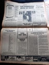 Milliyet Gazetesi - Turkish Newspaper - 13 Ocak 1985 - gülelim mi yazan Mehmet Barlas Başmakale - İsmail Özdağlar'la baş başa 3 saat - UM denizcilik sahibi Uğur Mengenecioğlu ithama devam ediyor parayı arabada verdim - Türk İş Genel Başkanı Şevket Yılmaz yoğun bakımda fotoğraf - ANAP genel başkan yardımcısı Mehmet Keçeciler İsmail Özdağlar'a avukat arıyor - bizim Onassisler yazan Altan Öymen - Aydın Doğan'ın annesi Yaşar Doğan vefat etti - Victor Hugo ve bizimkiler yazan Haldun Taner - Humeyni Türk Dışişleri bakanı'na Makarios'u hatırlatmış - SODEP'li Atilla Sav TRT ölüyü diriltme çabasında - Türkan Şoray kaçırılan kızı için polise yalvardı fotoğraf - Güngör Bayrak Julio Iglesias'ın kongresine katılacak fotoğraf - donanma kupası'nda Fenerbahçe ve Beşiktaş kaldı - Fenerbahçe Eczacıbaşı'nı darmadağın etti 113 94 fotoğraf - kupada erken gelen final Fenerbahçe ile Galatasaray eşleşti - Türk futbolunun ünlü siması Sabri Kiraz'ı kaybettik fotoğraf - ünlü güreşçimiz Salih Bora fotoğraf