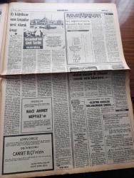 Milliyet Gazetesi - Turkish Newspaper - 9 Ocak 1983 - kent yaşamı yazan Mehmet Barlas Başmakale - konutları yarım kalan 81 bin üye kredi bekliyor - terörist Mehmet Ali Ağca Antonov'la yüzleştirildi - Diyarbakır'da çöken hicret apartmanın müteahhiti Abdülkerim Dalmış Suriye'ye kaçmak isterken yakalandı fotoğraf - mimarlar odası imar affı konusunda yanlış adımlar önlenmeli - Maliye Bakanı Adnan Beşer Kafaoğlu - MEYAK'tan alacaklıları 2. Boğaz köprüsü'ne ortak etmeyi düşünüyoruz - Kenan Evren serbest bölge çalışmalarının derhal başlamasını istedi - anayasa komisyonu Başkanı Orhan Aldıkaçtı'nın kızı Lale evlendi Fotoğrafı - Milli piyango Bu yıl 18 milyar ikramiye dağıtacak - Beyaz baston körler haftası başladı - İstanbul Belediye Başkanı Abdullah Tırtıl üç ay içinde 34 üstgeçit yapılacak - partilere devlet yardımı yapılmayacak - İstanbul'un gizli tarihi yazan Salah Birsel Yazı Dizisi - Frank Sinatra'nın konseri 55 dakika - Mine filmi başrolde Türkan Şoray Cihan Ünal ve Hümeyra sinemalarda
