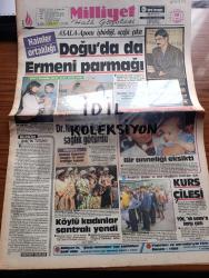 Milliyet Gazetesi - Turkish Newspaper - 14 Ekim 1984 - isveç'in tutumu yazan Mehmet Barlas Başmakale - ASALA Apocu işbirliği açığa çıktı - doğuda da Ermeni parmağı - Ekmekçiyan apocularla işbirliği yaptık dedi fotoğraf - Bülent Ersoy'un bir anneliği eksikti fotoğraf - köylü kadınlar Gökova'da santrali yendi fotoğraf - Dr Nurperi Toker Doğu'ya sağlık götürdü  fotoğraf - milli birlik yazan Altan Öymen - Cihad Baban yazan Haldun Taner - ulaştırma Bakanı Veysel Atasoy MHP'li değilim - İrlandalı şarkıcı Johnny Logan Nilüfer ile şarkı söyledi Fotoğrafı - IRA'nın Thatcher'a bombalı doğum günü hediyesi - ANAP'ın harika çocuğu Adnan Kahveci ile tatil sohbeti  hazırlayan Emin Çölaşan - Başbakan Turgut Özal Ağrı şeker fabrikasına hizmete açtı - Prenses Diana ile Prens Charles'in ikinci oğulları Henry İlk fotoğrafı - basketbol maçlarında Galatasaray Fenerbahçe Galip Eczacıbaşı mağlup - Fenerbahçe Altay karşısında zor kazandı fotoğraf - Selçuk Yula Belgrad ormanlarında form tutmaya çalışıyor foto