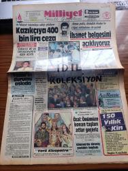 Milliyet Gazetesi - Turkish Newspaper - 21 Ekim 1984 - Reagan'ın Sırrı yazan Mehmet Barlas Başmakale - Alman polisi Abdullah Öcalan'ın mektubunu ele geçirdi ihanet belgesini açıklıyoruz - İki PKK militanı yakalandı - yurtsuz öğrenciye yarım yıl izin - bulgarlara göre savcı Mehmet Ali Ağca olayını saptırıyor - Turgut Özal önümüze konan taşları atlar geçeriz - gelenek yazan Altan Öymen - devekuşuna mektuplar yazan Haldun Taner - Halkçı Parti bazı ihaleleri soruşturacağız dedi - Emel Sayın Şeyh Zayed için özel çekim yaptı - Tokat sigara fabrikası 11 yıldır bitmedi - Turhan Feyzioğlu ile tatil sohbeti hazırlayan Emin Çölaşan - Zeki Alasya Metin Akpınar devekuşu kabare Beyoğlu Beyoğlu oyunu - Otomarsan tam sayfa ilan - Yaşar Kemal İnce Mehmet filmini beğenmedi fotoğraf - at yarışları - Fenerbahçe 3 Sarıyer 3 - Dev Maç Beşiktaş Galatasaray - Coşkun Özarı Galatasaray'da göreve başladı fotoğraf - bu mu Fenerbahçe yazan Ziya Şengül - Eczacıbaşı İTÜ'yü ikinci yarıda geçti 93 72 fotoğraf