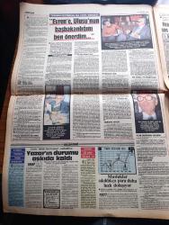 Milliyet Gazetesi - Turkish Newspaper - 21 Ekim 1984 - Reagan'ın Sırrı yazan Mehmet Barlas Başmakale - Alman polisi Abdullah Öcalan'ın mektubunu ele geçirdi ihanet belgesini açıklıyoruz - İki PKK militanı yakalandı - yurtsuz öğrenciye yarım yıl izin - bulgarlara göre savcı Mehmet Ali Ağca olayını saptırıyor - Turgut Özal önümüze konan taşları atlar geçeriz - gelenek yazan Altan Öymen - devekuşuna mektuplar yazan Haldun Taner - Halkçı Parti bazı ihaleleri soruşturacağız dedi - Emel Sayın Şeyh Zayed için özel çekim yaptı - Tokat sigara fabrikası 11 yıldır bitmedi - Turhan Feyzioğlu ile tatil sohbeti hazırlayan Emin Çölaşan - Zeki Alasya Metin Akpınar devekuşu kabare Beyoğlu Beyoğlu oyunu - Otomarsan tam sayfa ilan - Yaşar Kemal İnce Mehmet filmini beğenmedi fotoğraf - at yarışları - Fenerbahçe 3 Sarıyer 3 - Dev Maç Beşiktaş Galatasaray - Coşkun Özarı Galatasaray'da göreve başladı fotoğraf - bu mu Fenerbahçe yazan Ziya Şengül - Eczacıbaşı İTÜ'yü ikinci yarıda geçti 93 72 fotoğraf