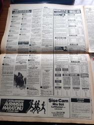 Milliyet Gazetesi - Turkish Newspaper - 21 Ekim 1984 - Reagan'ın Sırrı yazan Mehmet Barlas Başmakale - Alman polisi Abdullah Öcalan'ın mektubunu ele geçirdi ihanet belgesini açıklıyoruz - İki PKK militanı yakalandı - yurtsuz öğrenciye yarım yıl izin - bulgarlara göre savcı Mehmet Ali Ağca olayını saptırıyor - Turgut Özal önümüze konan taşları atlar geçeriz - gelenek yazan Altan Öymen - devekuşuna mektuplar yazan Haldun Taner - Halkçı Parti bazı ihaleleri soruşturacağız dedi - Emel Sayın Şeyh Zayed için özel çekim yaptı - Tokat sigara fabrikası 11 yıldır bitmedi - Turhan Feyzioğlu ile tatil sohbeti hazırlayan Emin Çölaşan - Zeki Alasya Metin Akpınar devekuşu kabare Beyoğlu Beyoğlu oyunu - Otomarsan tam sayfa ilan - Yaşar Kemal İnce Mehmet filmini beğenmedi fotoğraf - at yarışları - Fenerbahçe 3 Sarıyer 3 - Dev Maç Beşiktaş Galatasaray - Coşkun Özarı Galatasaray'da göreve başladı fotoğraf - bu mu Fenerbahçe yazan Ziya Şengül - Eczacıbaşı İTÜ'yü ikinci yarıda geçti 93 72 fotoğraf