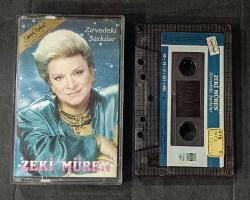 ZEKİ MÜREN * ZİRVEDEKİ ŞARKILAR * KASET