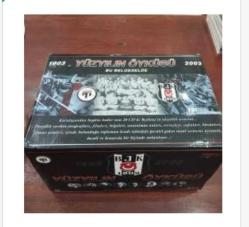 Beşiktaş yüzyılın belgeseli 20 VCD box set.. Sıfır jelatininde