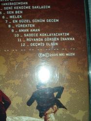 CD Duman seni kendime sakladım albümü. Orijinal 2005 baskı. Dinlemeyi etkilemeyen çizikler var, sorunsuz çalışıyor. kartonet temiz