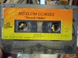 Müslüm Gürses - Esrarlı Gözler - KARTONETSİZ Kaset