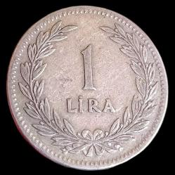 LOT.3 » 1947 1 Lira gümüş 7'50gr