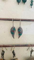 El İşçiliği Özel Tasarım Gümüş Küpe