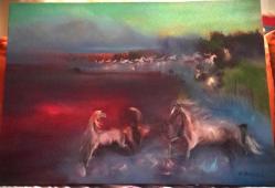 TABLO HÜSEYİN MACAR ATLAR TÜYB