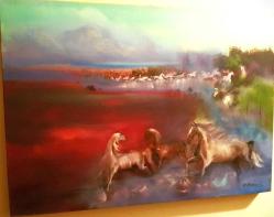 TABLO HÜSEYİN MACAR ATLAR TÜYB